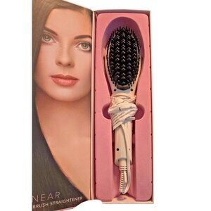 Luxe + Willow Hot Brush & Straightener Ceramic Barrels Silicone Tips Digital LED